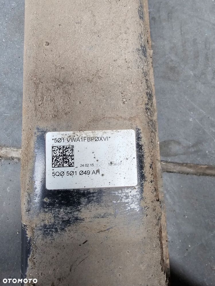 vw golf 7 vii sportsvan 14-20r belka zawieszenia tył 5q0501049ah - 3