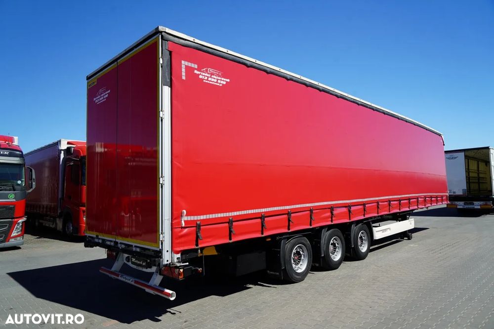 Wielton CORTINĂ WIELTON / MEGA / SISTEM BDE - STALPINI CULISANTI / AXE SAF / ACOPERIȘ ARMAT - 8