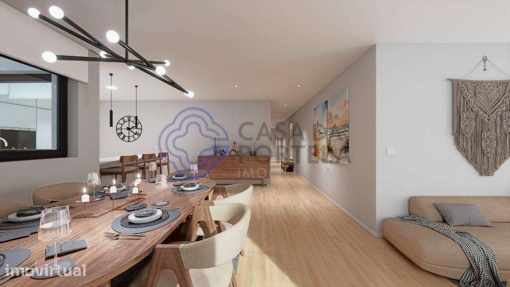 Apartamento T3 novo com varanda e garagem na Póvoa de Varzim. - Grande imagem: 5/16