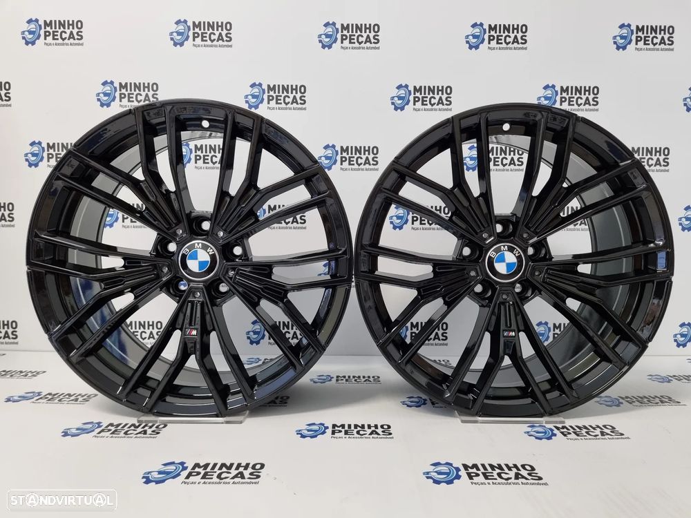 Jantes BMW Style 846M 550i 2021 em 19 (5x120) Preto Brilho - 1
