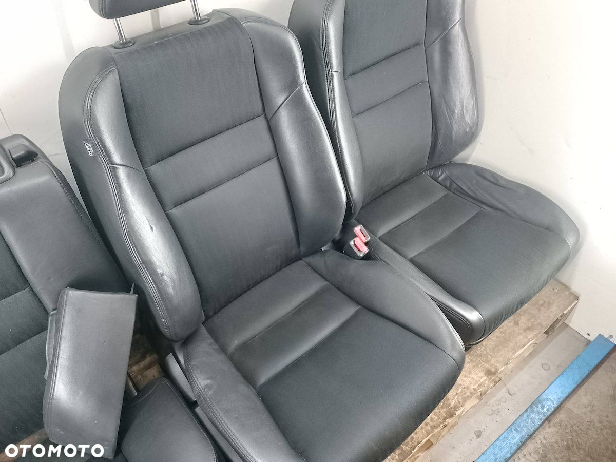 FOTELE KANAPA BOCZKI PÓŁ-SKÓRA KOMPLET HONDA ACCORD VII 2.2 I-CTDI KOMBI - 6