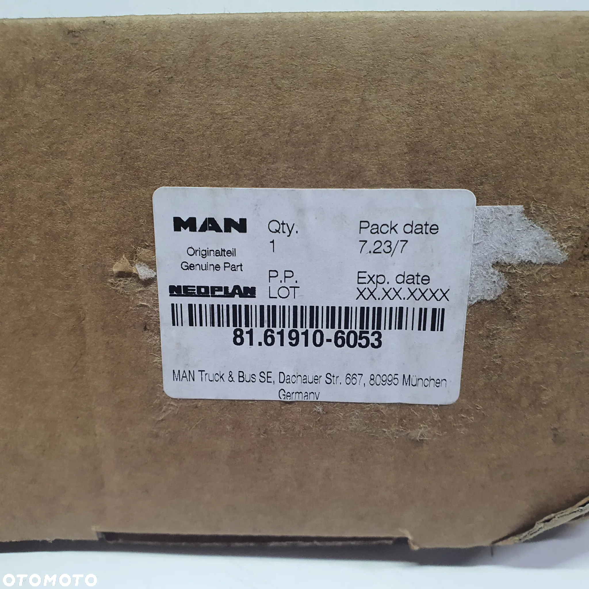 Wkład osuszacza filtr klimatyzacji MAN TGX TGS 81619106053 - 3