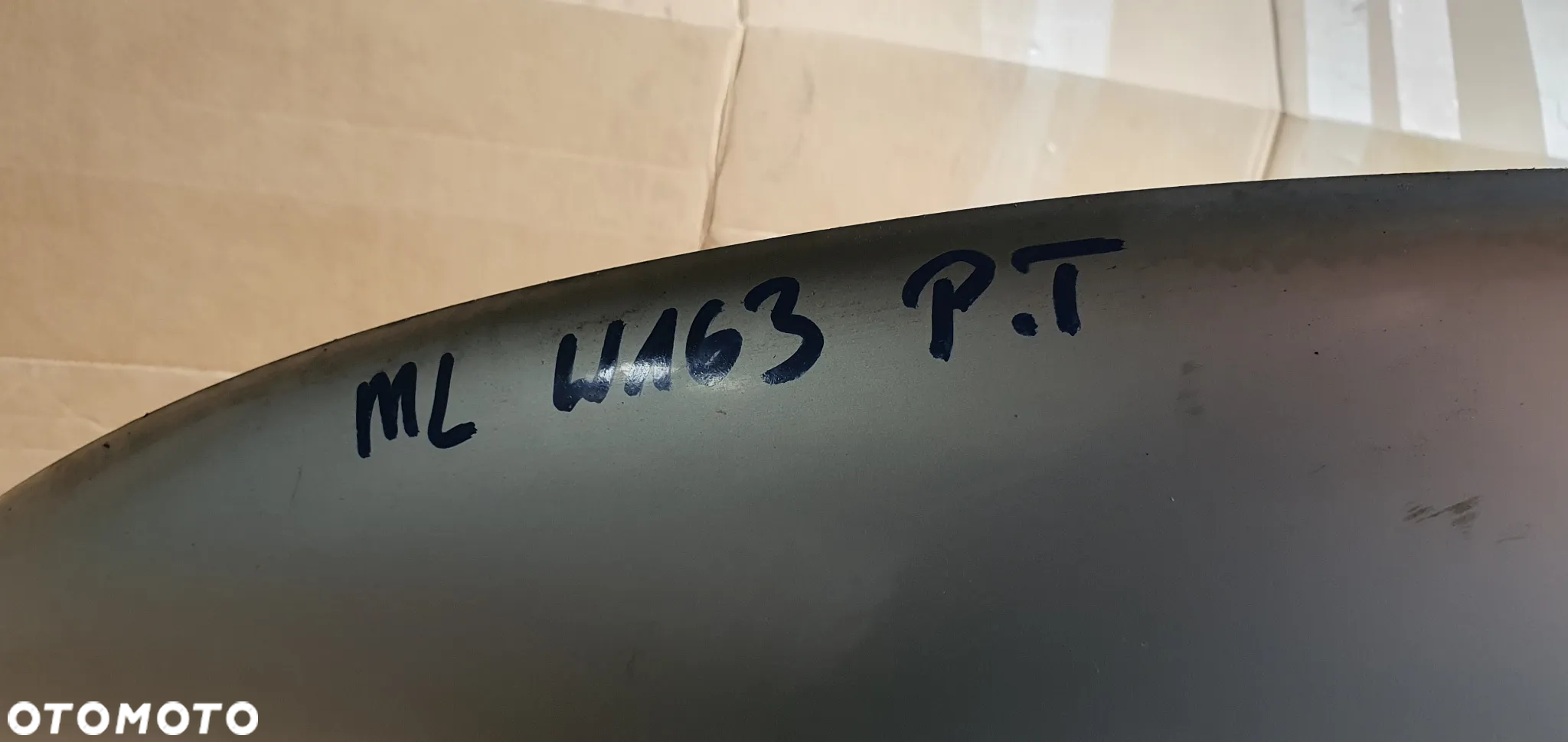 Listwa ozdobna błotnika prawy tył tylna prawa AMG Mercedes ML W163 Lift A1636903440 - 7
