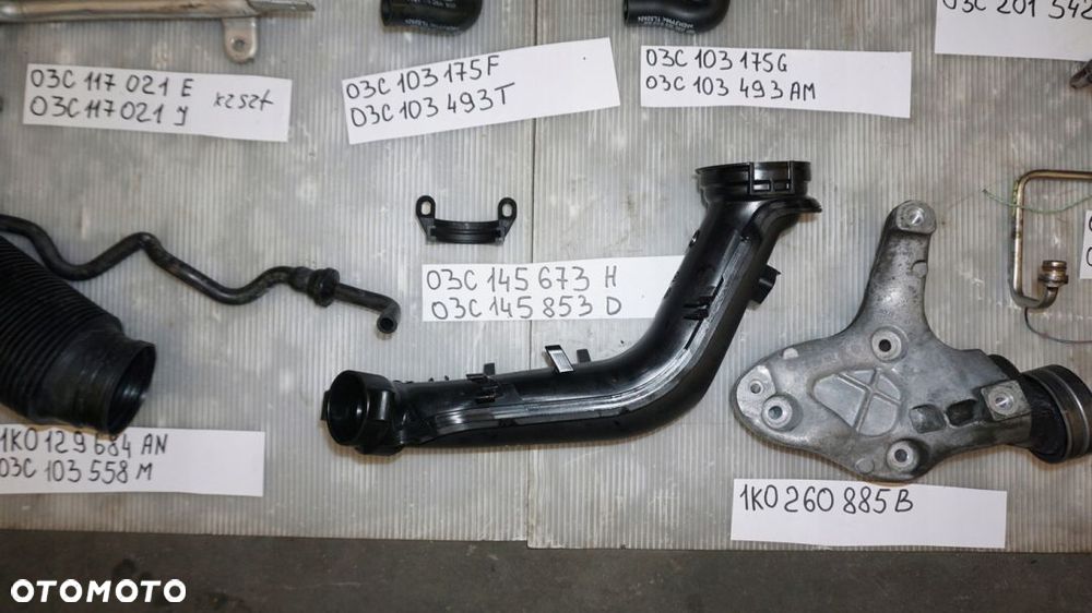 RURA WĄŻ WODY TURBINY VW GOLF V VI 1.4 TSI - 7
