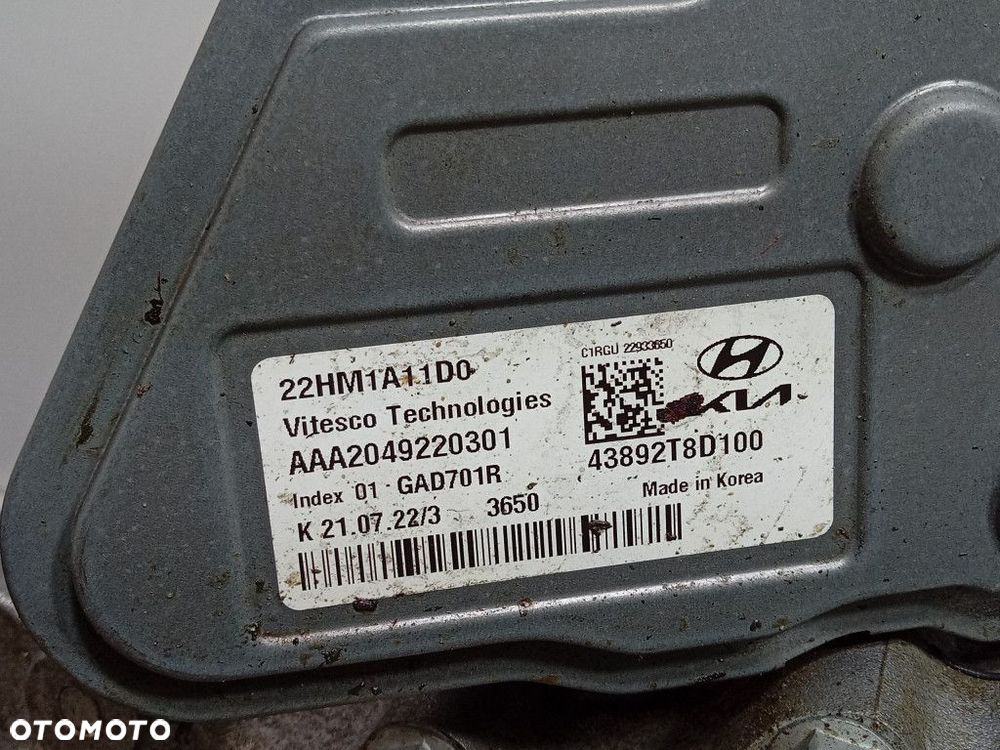 KIA RIO IV YB 1.0 T-GDI 100 KM SKRZYNIA PÓŁAUTOMATYCZNA M27VND - 10