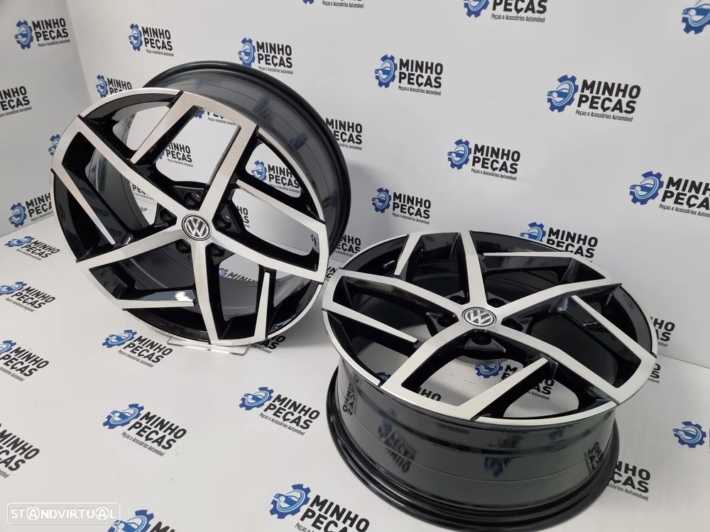 Jantes VW Golf 8 GTI em 19 Preto Polido - 5