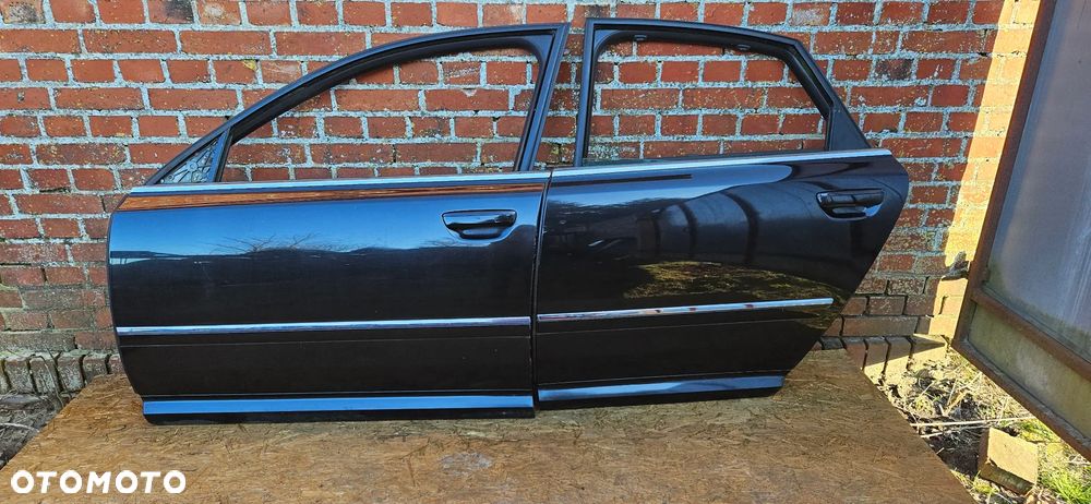 Audi A8 D3 LIFT Drzwi Przód lewy Przednie lewe Drzwi Tył lewy Tylne lewe EUROPA KOLOR CZARNY LZ9Y - 2