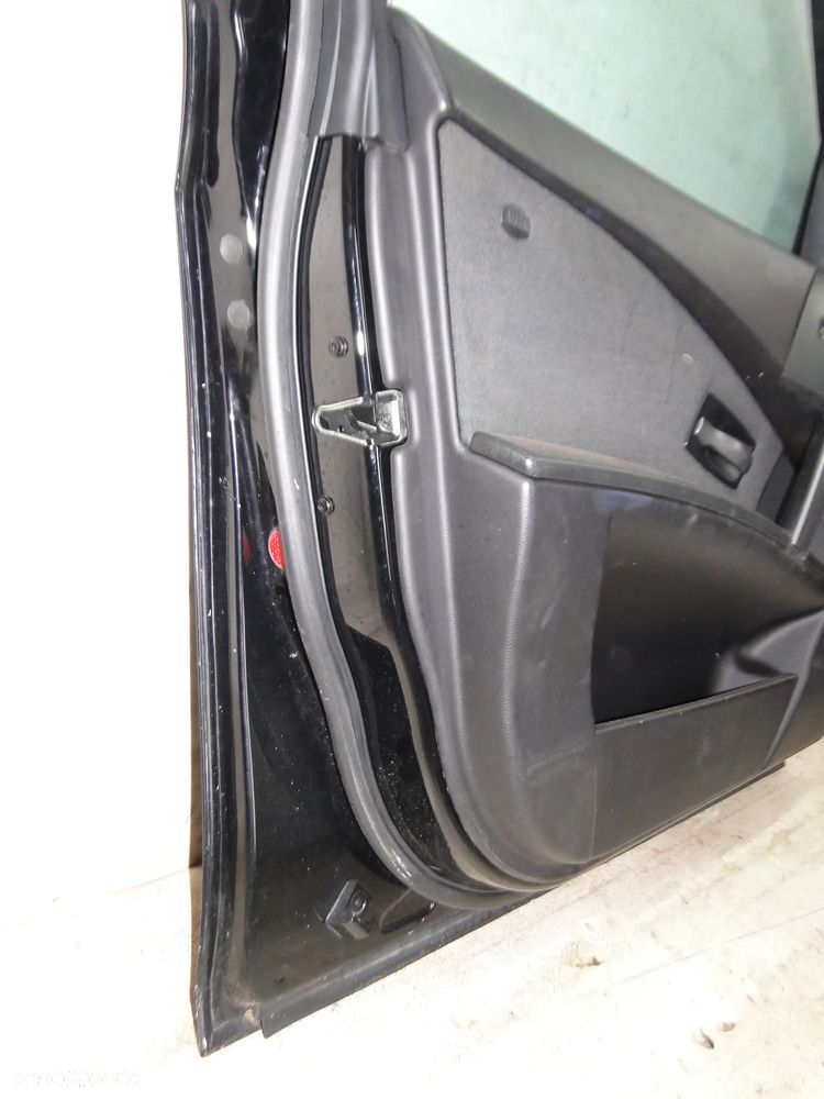 BMW 5 E60 E61 DRZWI LEWE PRZÓD PRZEDNIE SCHWARZ 2 KOMPLETNE - 16