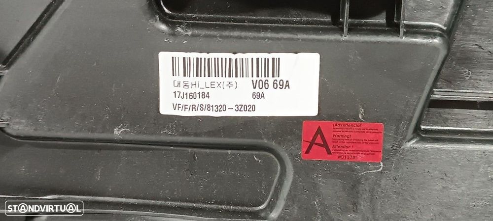 ELEVADOR FRENTE DIREITO HYUNDAI I40 COMFORT - 2
