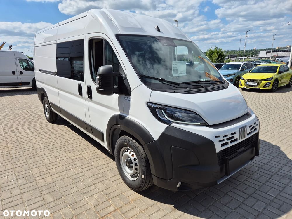 Fiat Ducato Maxi Furgon Brygadowy 7miejsc L3H2 3,5T 2.2 140KM !! OD RĘKI !! - 5
