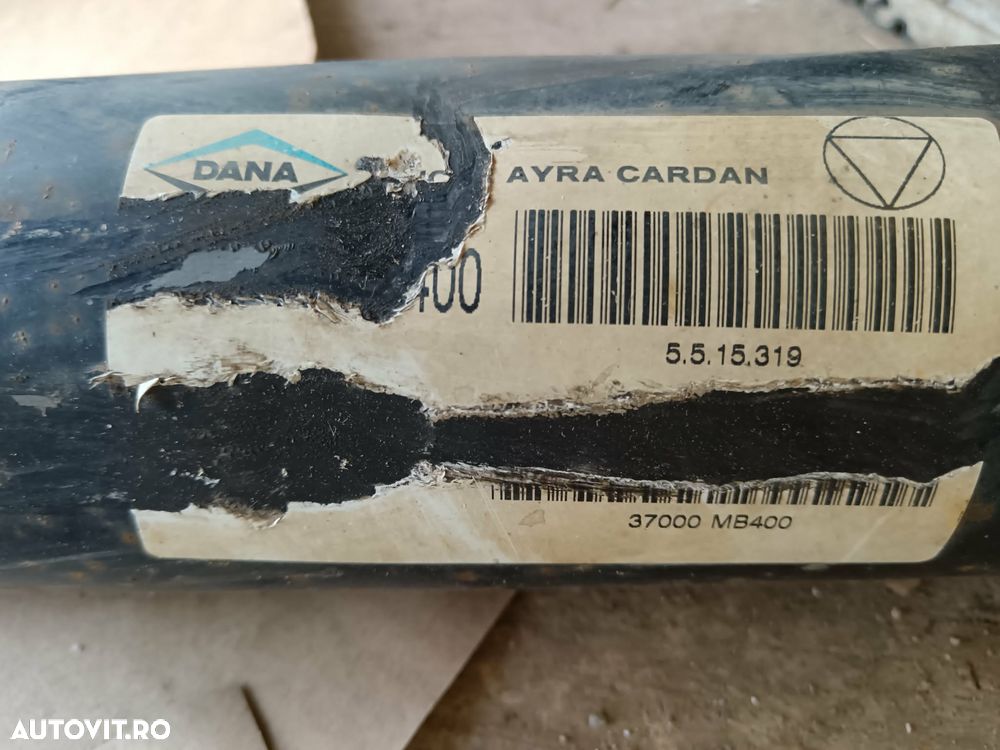 Cardan central nissan cabstar 2.5 d 2006-2013 37000mb400, 37000 mb400 - 3