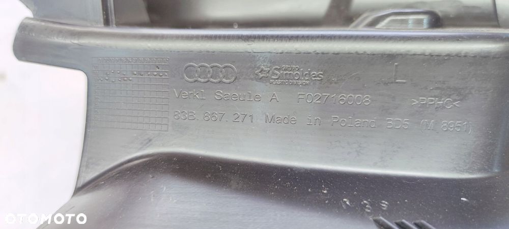 OSŁONA PROGU LEWA AUDI Q3 F3 83B867271 EUROPA - 4