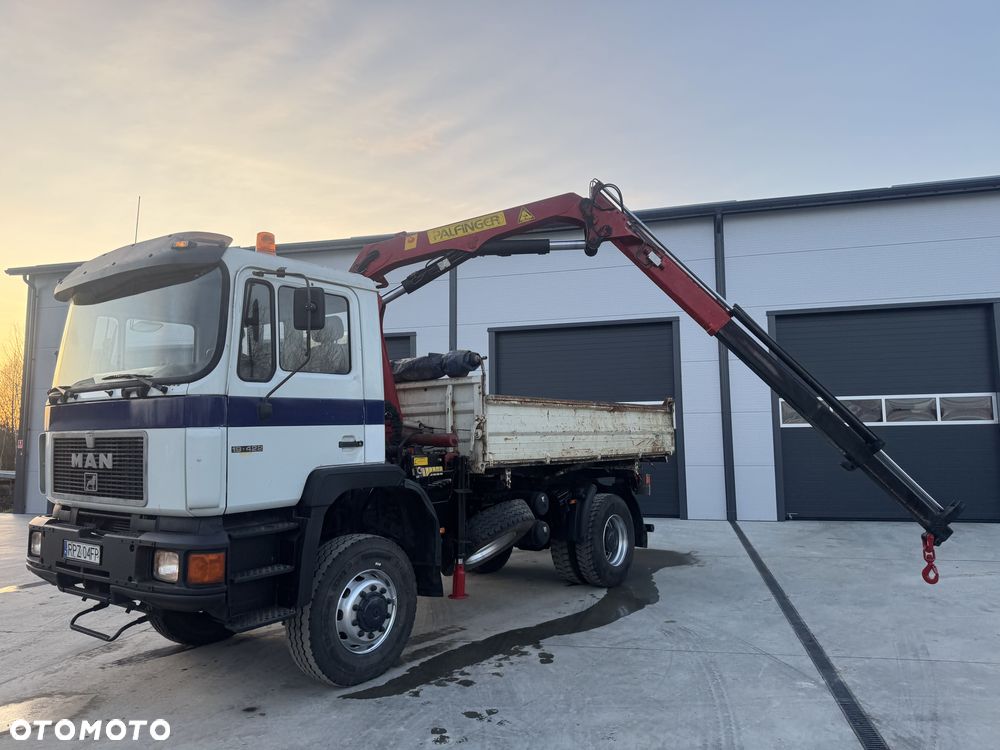 MAN 19.420 4x4 Wywrotka 3x Meiller Oryginał HDS Palfinger - 2