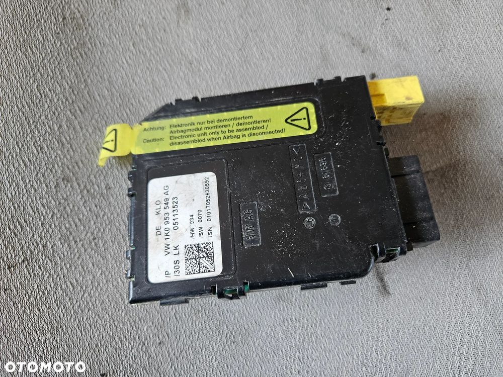 Czujnik kąta skrętu VW Golf V Octavia II Toledo III 1K0953549AG
