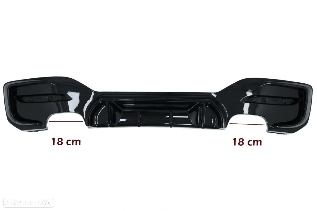 Difusor Bmw Série 1 F20 F21 (2015 a 2019) Performance - 6