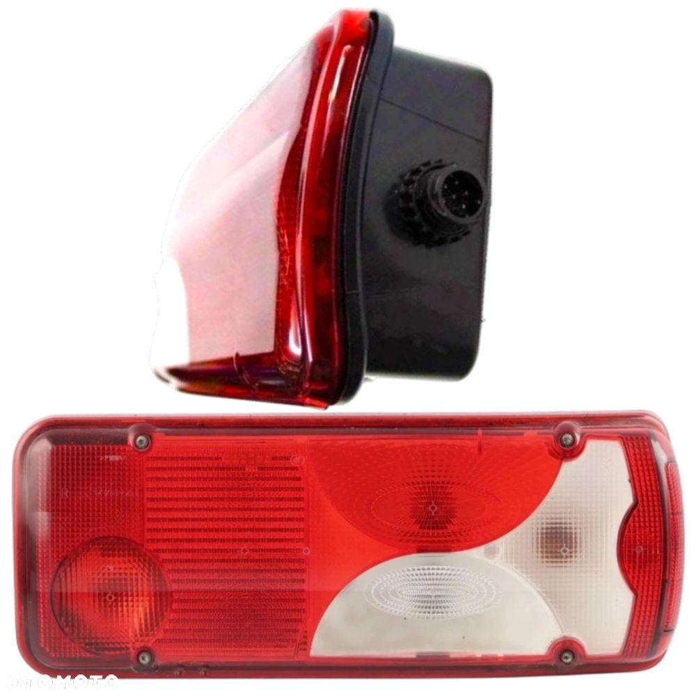 ZESTAW ŚWIATŁO LAMPA TYŁ TYLNA PRAWA+LEWA SPRINTER CRAFTER TGA TGS TGE TGX - 8