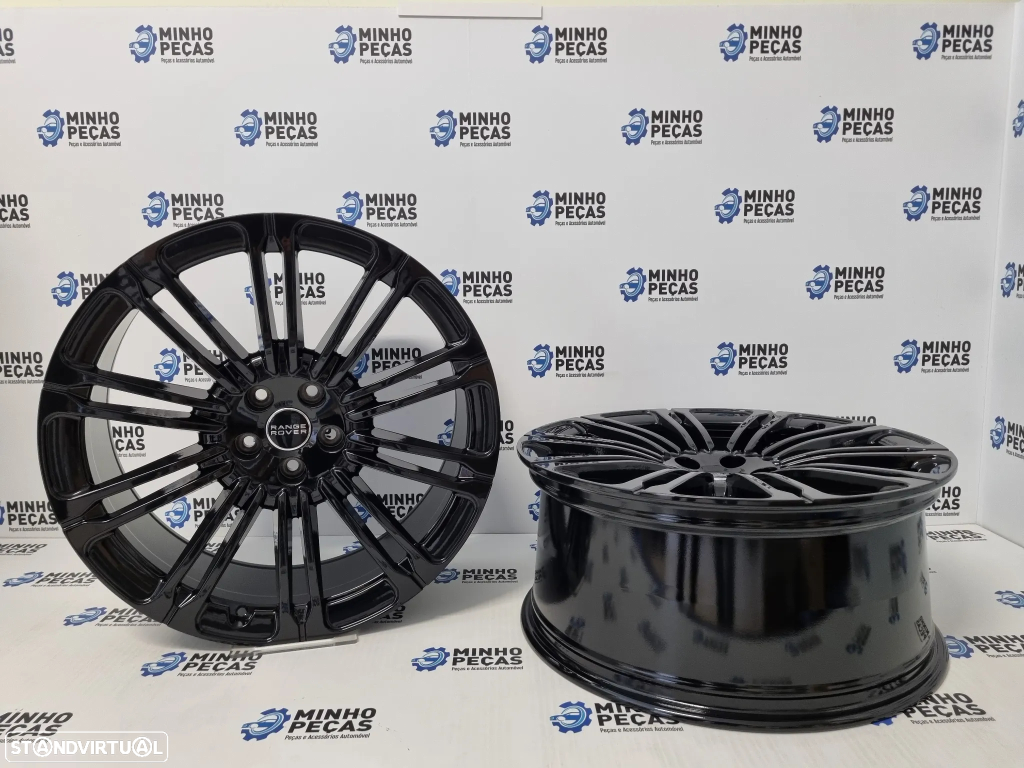Jantes Range Rover Sport em 22 Preto Brilho (5x120) - 4