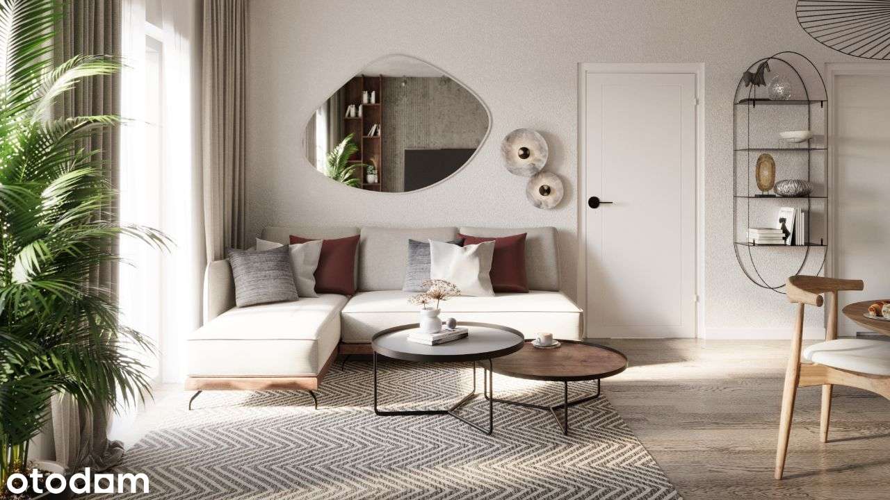 Komfortowy apartament 2-pokojowy z ogrodem z rabatem!!