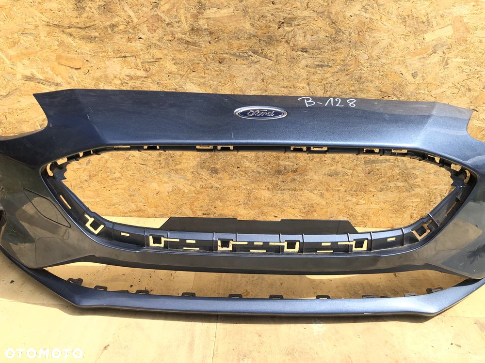 B128. Zderzak Przód Przedni Ford Focus MK4 Szary Przedlift JX7B17757A (2018-2021R) - Wysyłka - 4