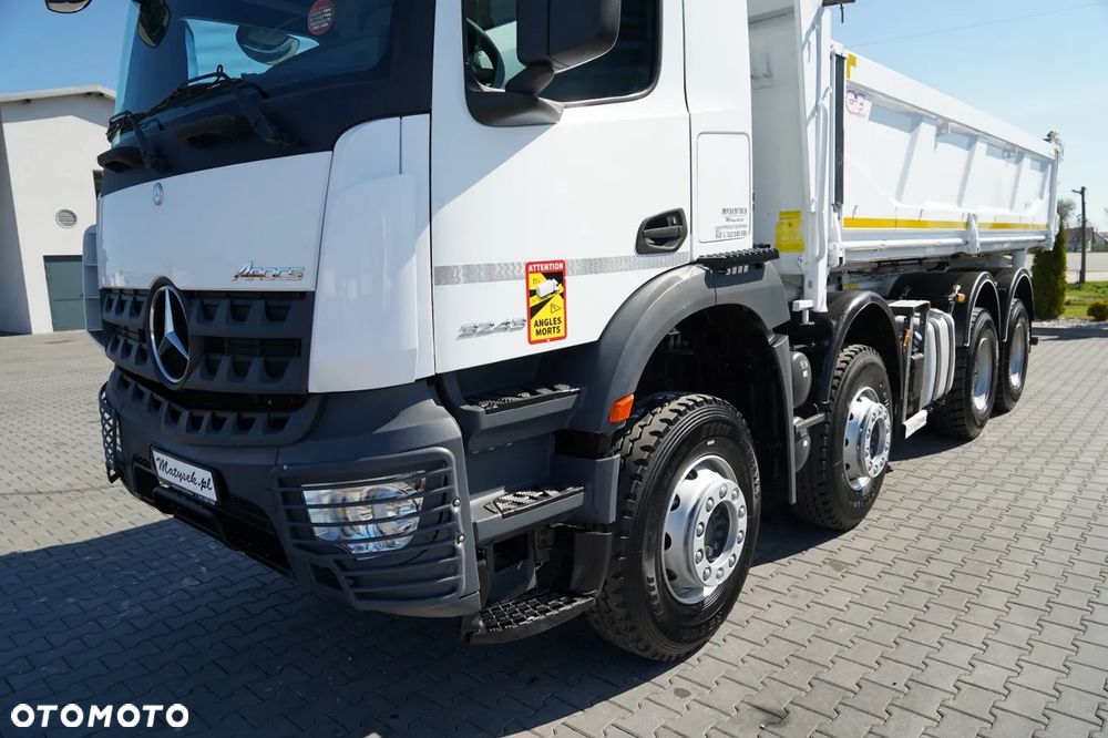 Mercedes-Benz AROCS 3243 / 8x4 / WYWROTKA  DWUSTRONNA 6.1 M / HYDROBURTA / BORDMATIC / AUTOMAT / OPONY 100% / EURO 6 / - 15