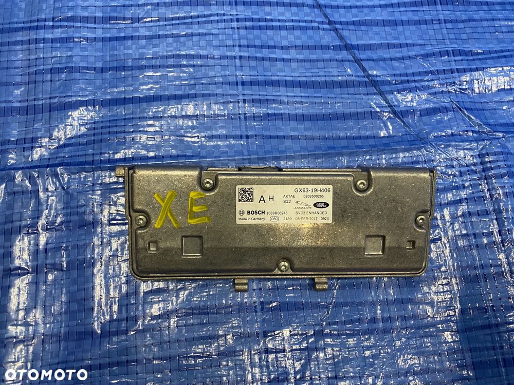 KAMERA RADAR PRZÓD SZYBY PRZEDNIEJ ASYSTENT PASA JAGUAR XE X760 17R GX6319H406 GX63-19H406 ORYGINAŁ - 3