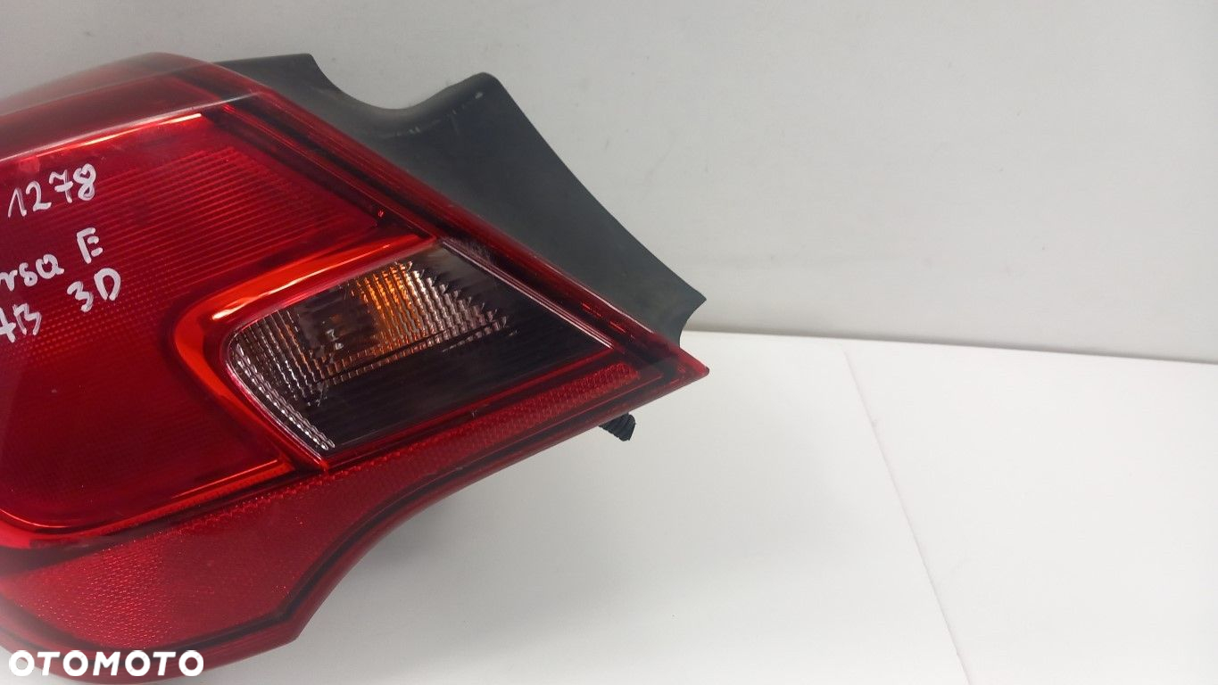 OPEL CORSA E 3D LAMPA TYŁ LEWA - 3