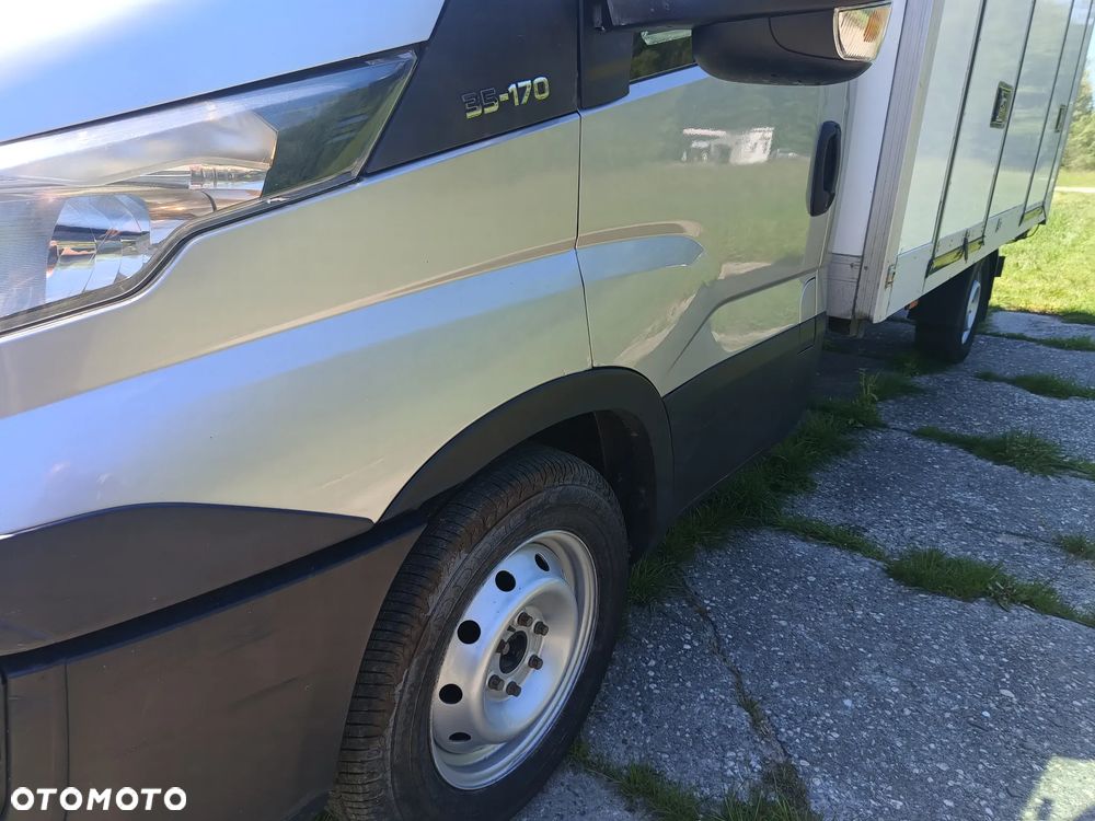 Iveco Daily 35s17 KONTENER+WINDA (udźwig 750kg) 3.0 diesel 170 kM automat 2014 WEBASTO, KAMERA COFANIA, GOTOWY DO PRACY! - 11