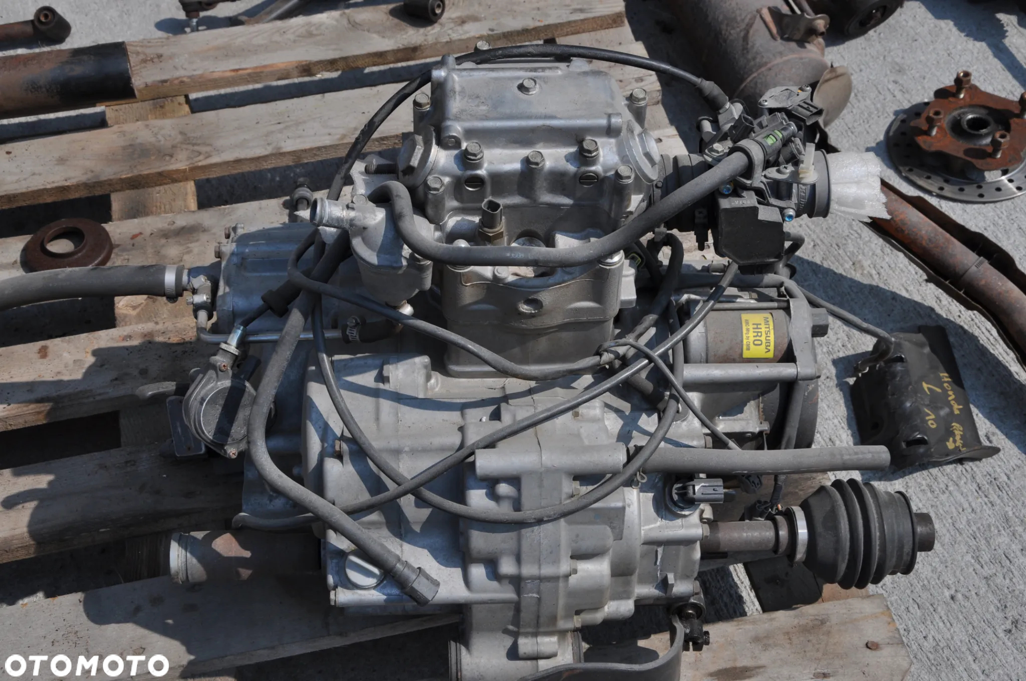 SILNIK SKRZYNIA BIEGÓW CZĘŚCI QUAD HONDA 420 2016 ROK - 9