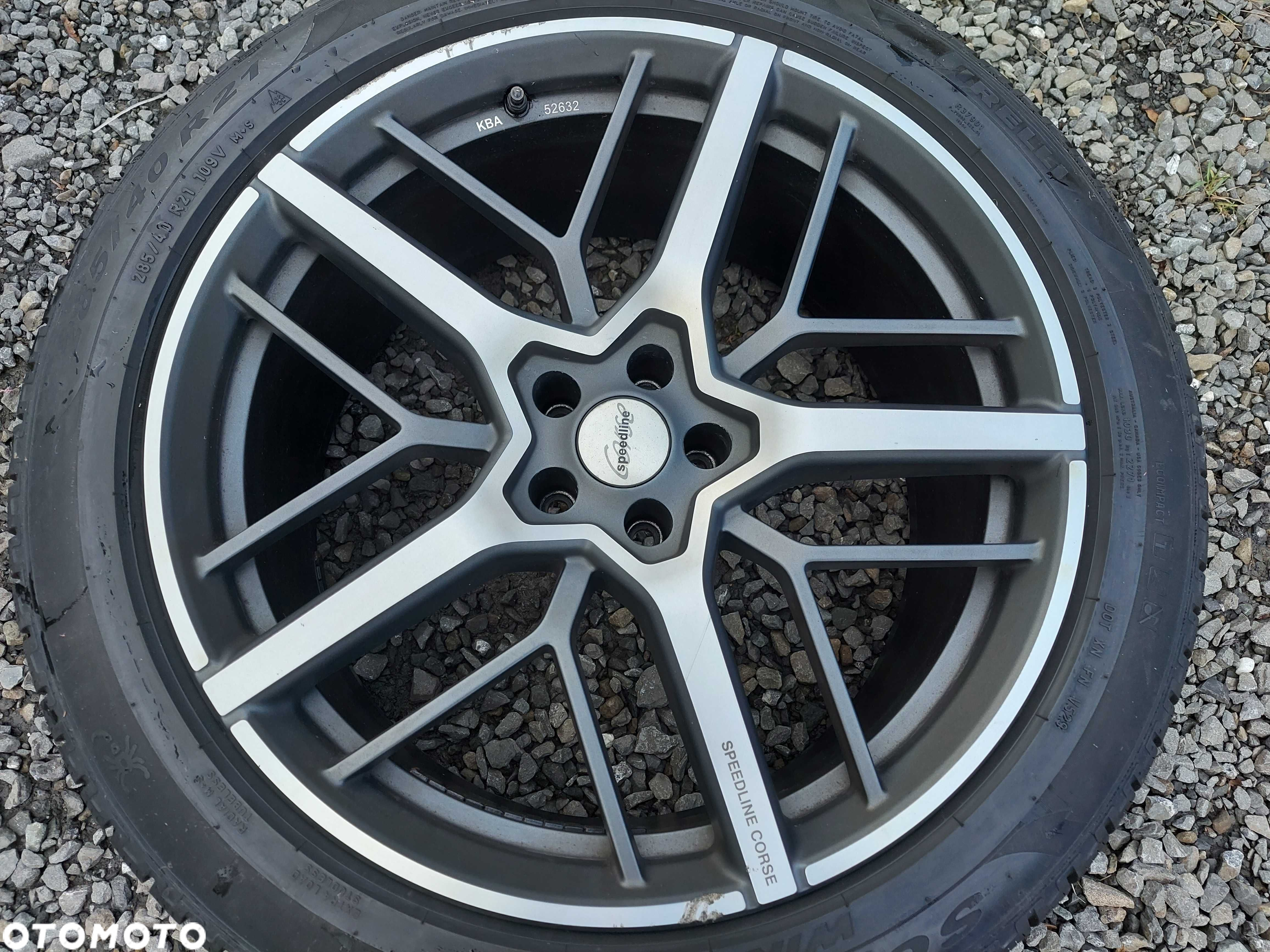 Kola 21 cali AUDI Q5 Q8 Q7 SQ7 SQ8 Mercedes VW BMW ET 20 opony 285/45 - 6