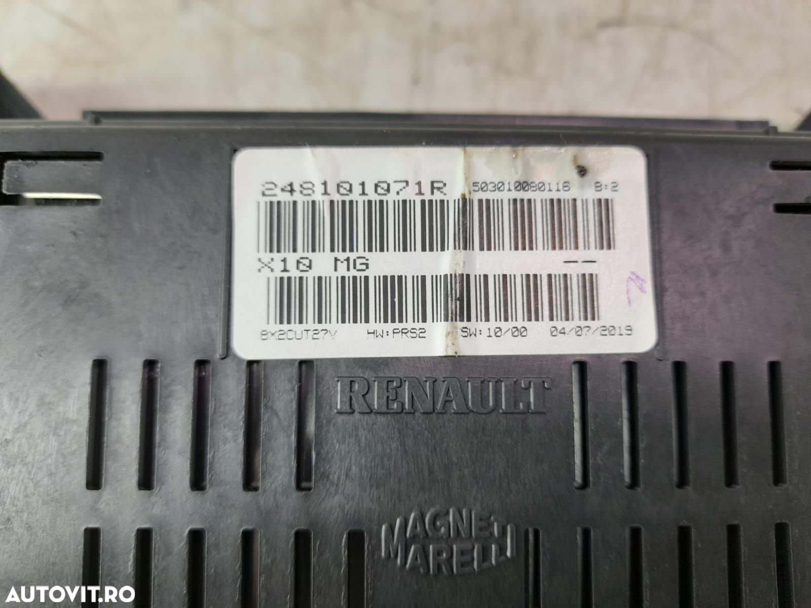 Ceasuri bord 248101071r Renault Zoe 1 [2012 - 2020] 5AQ601 - 2