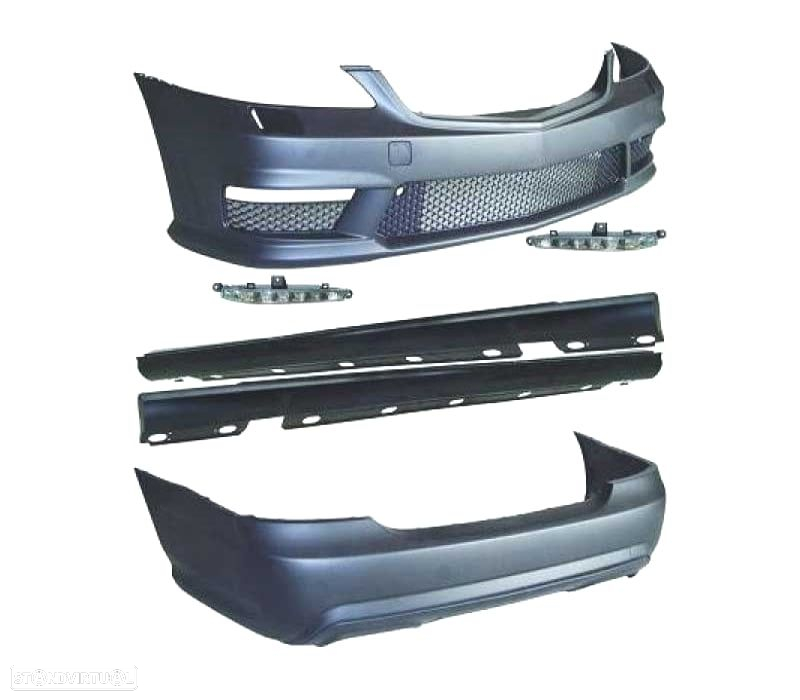 KIT CARROÇARIA MERCEDES CLASE S W221 05-11 LUZ DIURNA - 2