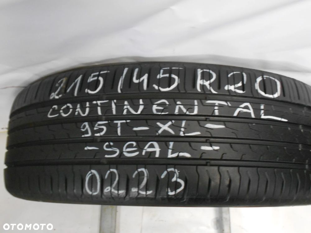 OPONA POJEDYNKA  215/45R20  CONTINENTAL ECO CONTACT 6 XL SEAL DOT  0223 7MM - 1
