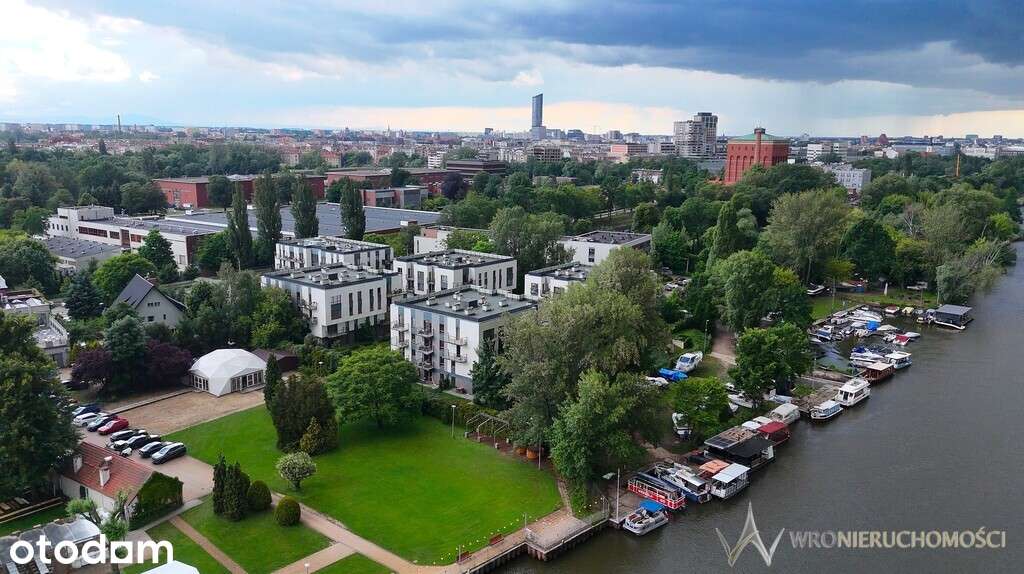 Miasto Marina | 2 pokoje | Balkon | Widok na Odrę
