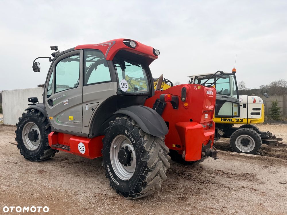 Manitou Ładowarka teleskopowa Manitou Mlt 840 137 PS łyżka widły Merlo 42.7 TF 737 130 Jcb 541-70 Bobcat TL 38.70 rolnicza budowlana KLIMA zaczep hydr - 19
