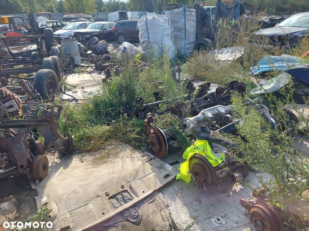 KOMPLETNE ZAWIESZENIE BELKA SANKI TYŁ QUATTRO DYFER AUDI A4 B6 EUB - 9