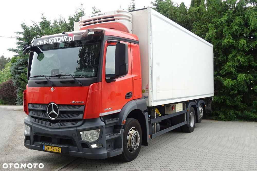 Mercedes-Benz Antos 2540 Sypialna euro 6 chłodni 3 osie podnoszona i skrętna - 18