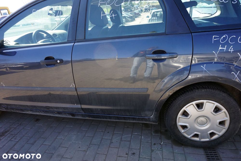DRZWI TYLNE LEWE FOCUS II MK2 KOMBI H4  SZARY SEA GREY FORD 2004-2008 - 4