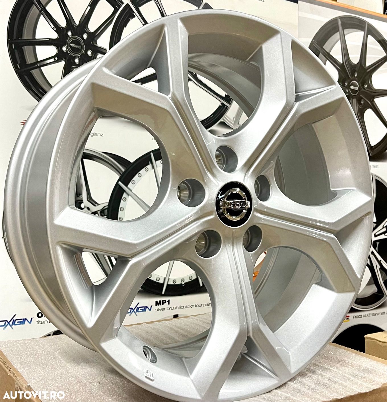 Jante Nissan Juke new, Qashqai new, Leaf, noi, originale, 17 inch - 1