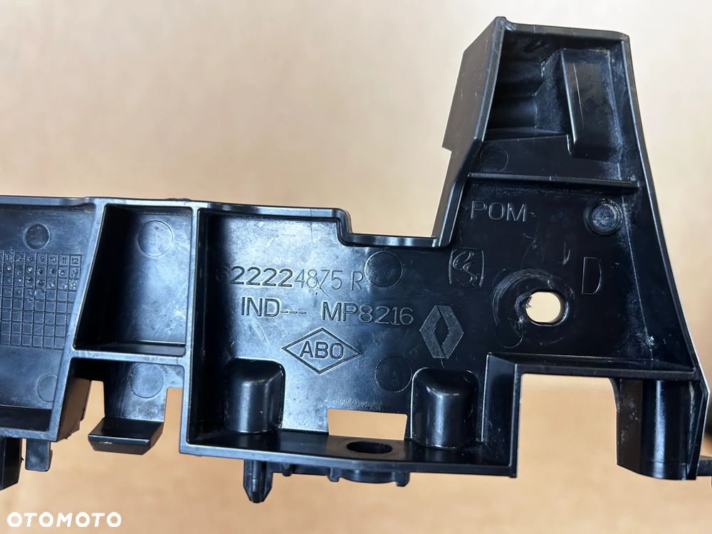 DACIA DOKKER LODGY ŚLIZG UCHWYT MOCOWANIE ZDERZAKA PRAWY PRZÓD 622224875R - 3