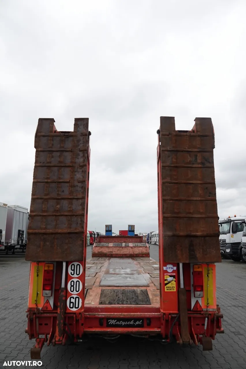 Kaiser REMORCĂ CU ÎNCĂRCARE MICĂ KAISER / GVW:  72.000 KG! / 4 AXI / AXIE DIRECTION / IMPORTAT - 14