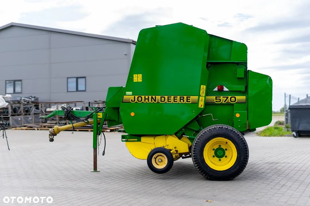 John Deere 570 Stan Idealny Posiadam wiele maszyn Prasa Ciągnik Rozrzutnik - 4