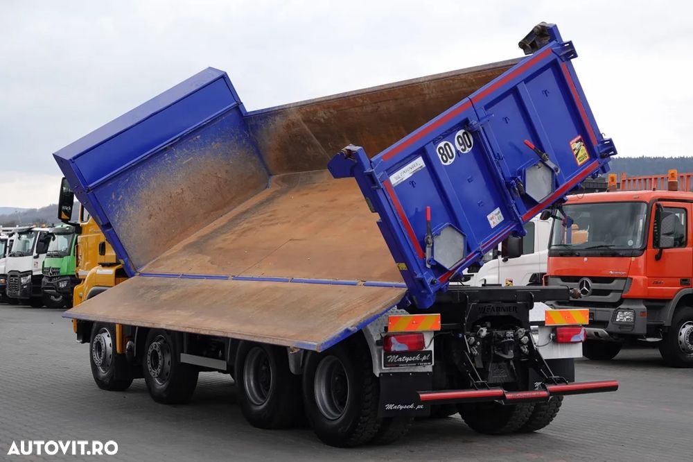 MAN TGS 35.500 / 8x4 / BASCULANTE / HYDROBURTA / BORDMATIK / NAVI / 2019 - 6