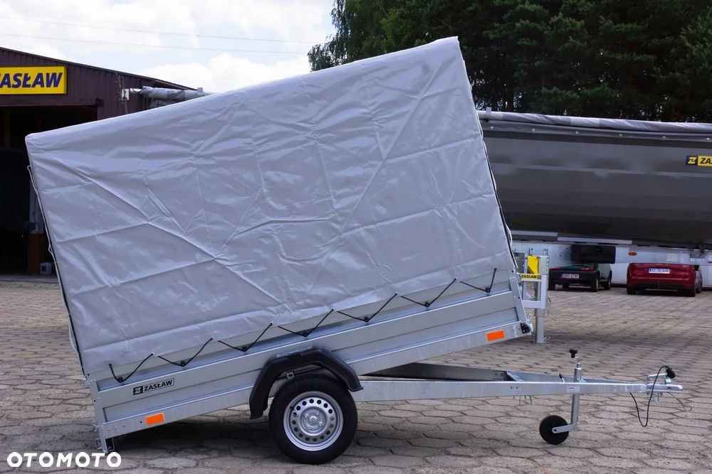 Zaslaw Przyczepa na kat. B WYWROT + PLANDEKA H=1,50 M - DMC 750 KG!!! - 18