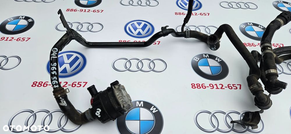VW Passat B8 VW Arteon 2.0 TDI 240 KM CUA  Elektryczna pompa cieczy chłodzące Dodatkowa pompka wody 7P0965567 Przewód wody Rura wąż Magistrala wodna 03N121065J - 11