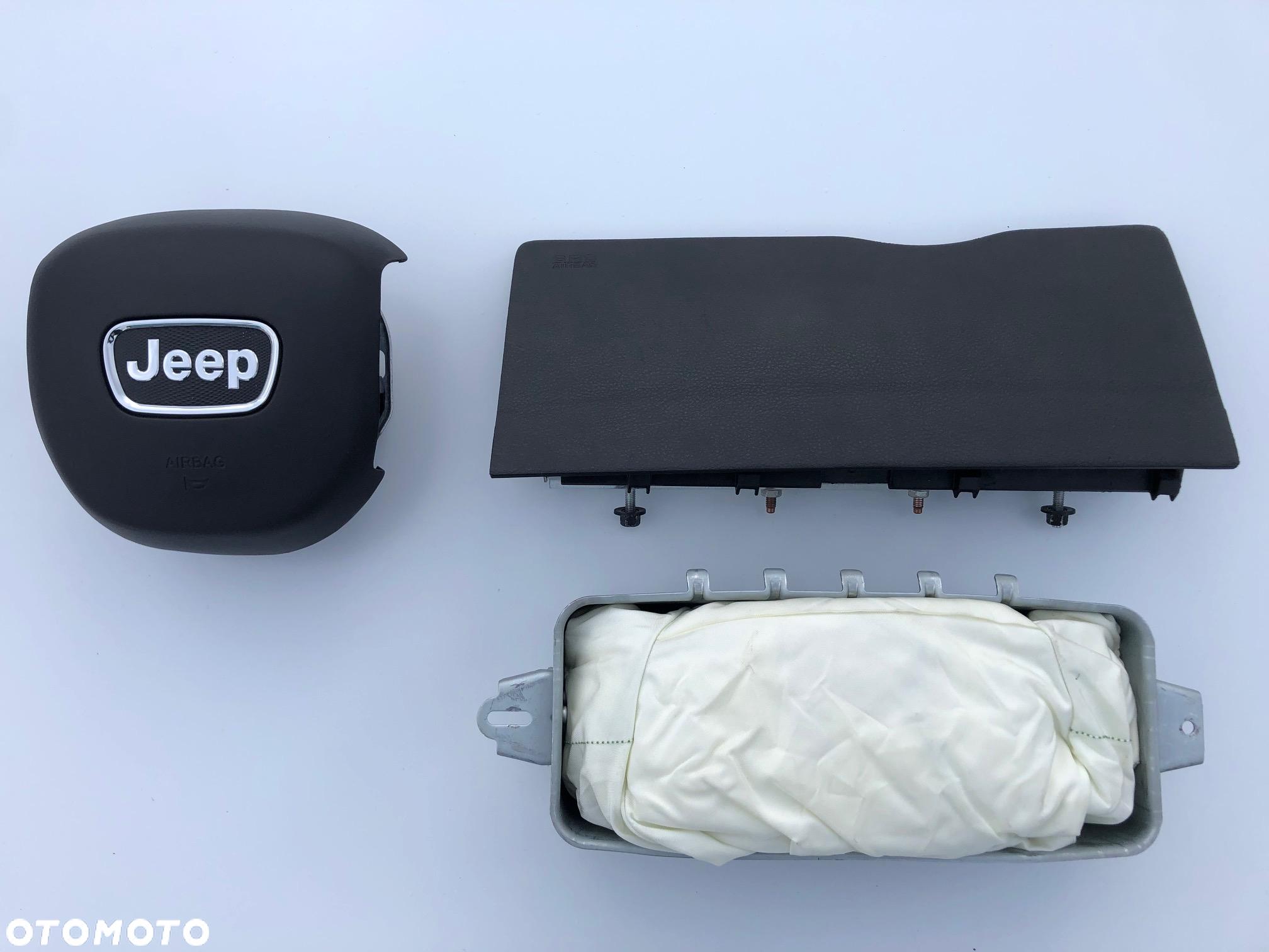 JEEP GRAND CHEROKEE WK2 SRT  TRACKHAWK AIRBAG PODUSZKA POWIETRZNA KIEROWCY SKÓRA PASY PAS KURTYNA FOTELA FOTELOWA W FOTEL DESKA KONSOLA naprawa regeneracja Raz2 !!! - 4