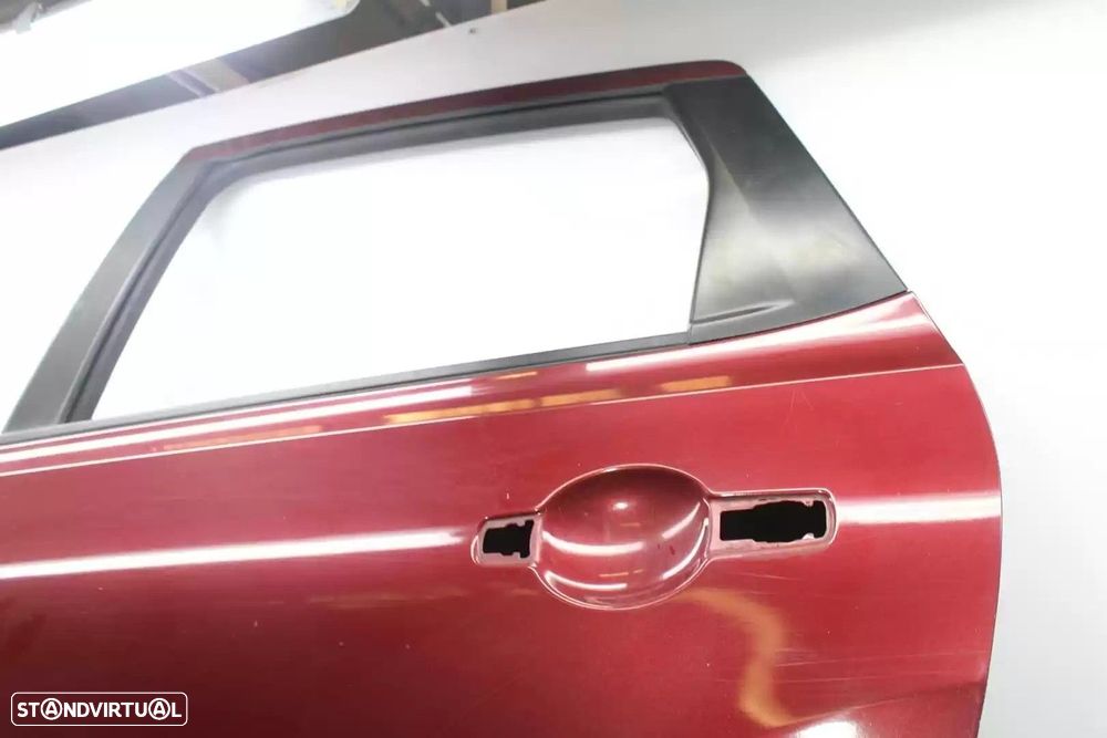 PORTA TRASEIRA ESQUERDA NISSAN QASHQAI / QASHQAI +2 I 2011 -GRANATE - 4