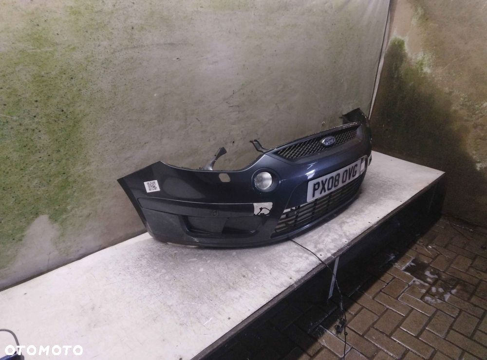 + ZDERZAK PRZÓD PRZEDNI DO FORD SMAX S-MAX X6 SZARY  HALOGENY - 3