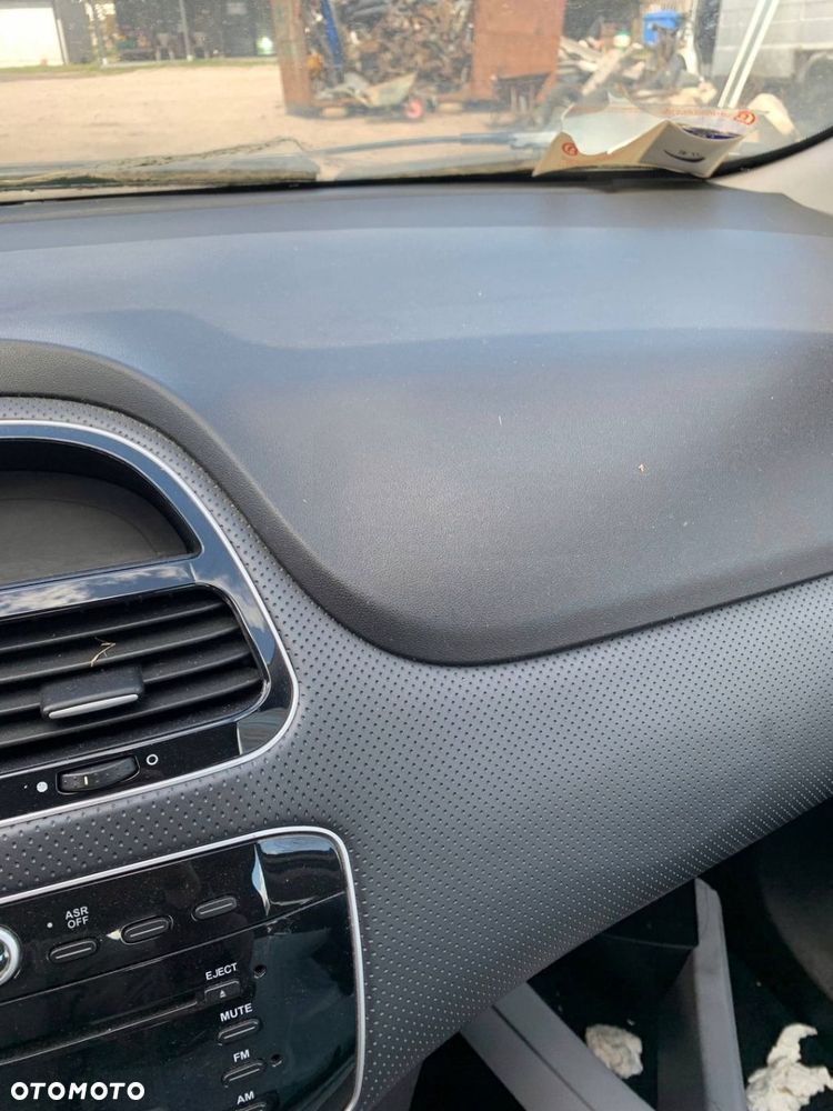 Fiat Grande Punto Evo Deska rozdzielcza pasy poduszka air bag konsola - 4