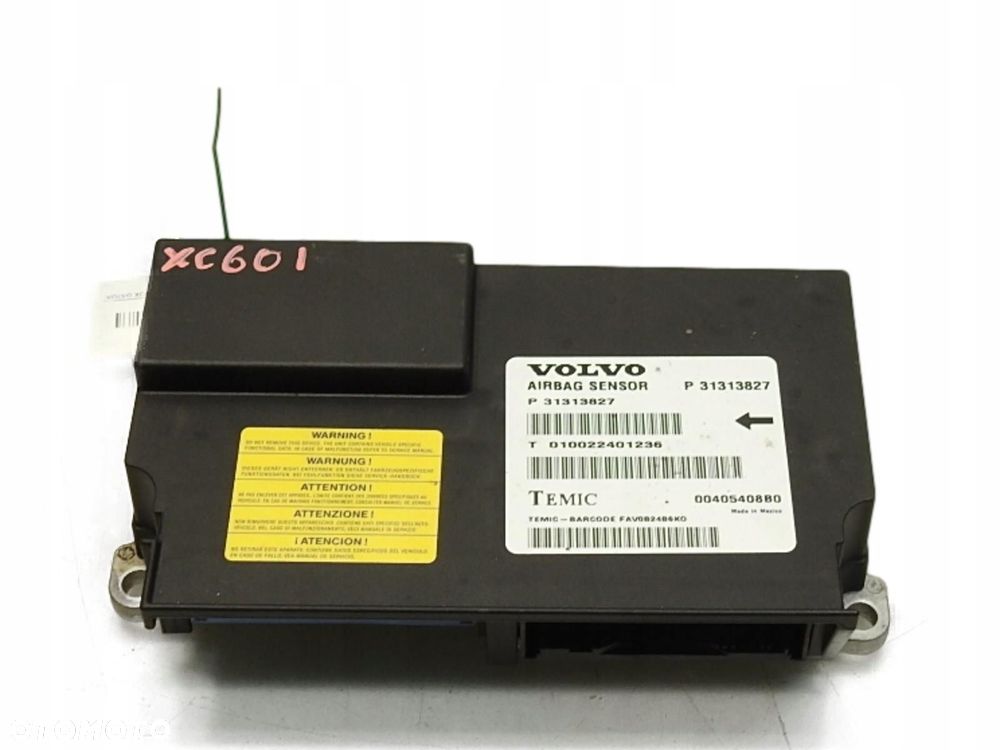 MODUŁ AIR BAG AIRBAG VOLVO XC60 I 31313827 - 1