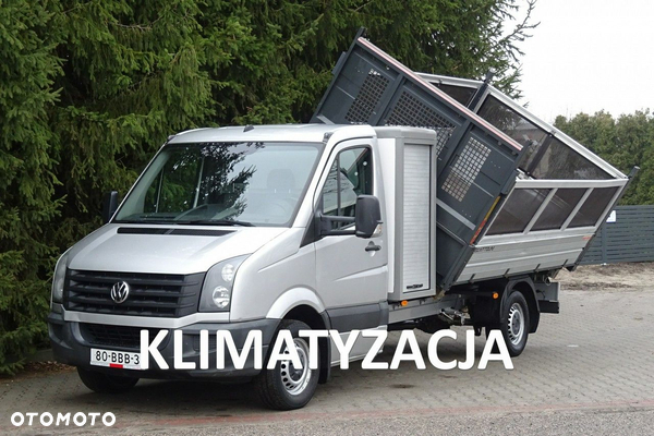 Volkswagen CRAFTER 2.0TDI 163KM 3 stronna wywrotka aluminiowa, 3 osobowa